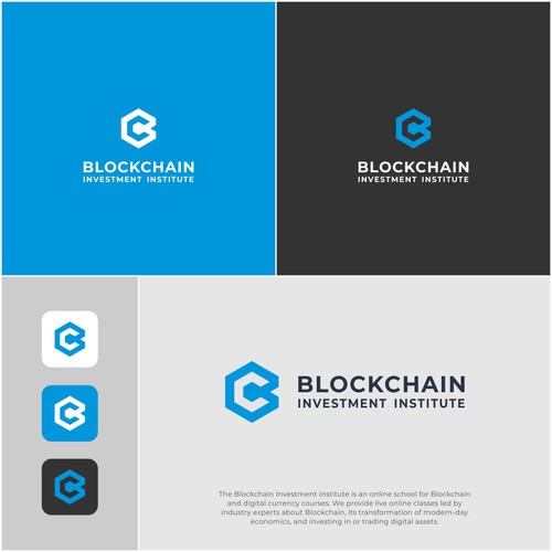 Blockchain creative logo contest Design by The Daydreamer Std