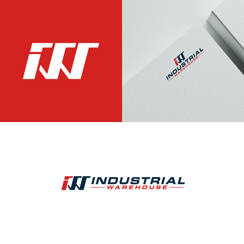 E-commerce Industrial Supply Company logo (Industrial Warehouse) Design by code.signs