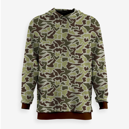 Old School Camo pattern design Design réalisé par m@nsya