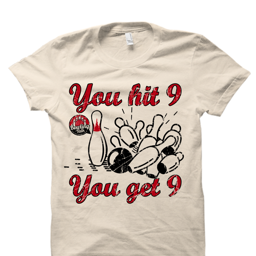 Create a classic retro bowling shirt for people who love bowling. Tshirt contest
