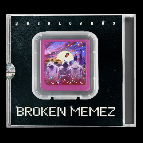 The Decay of America Except it's Hilarious and Aesthetic. (Broken Memes Album Cover)-ontwerp door Dara Kan