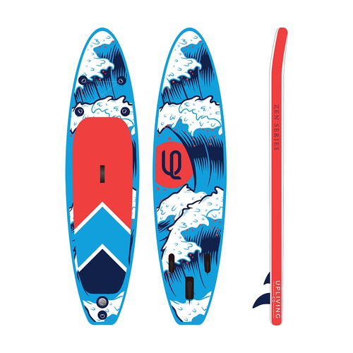 Help Us Design Our Stand Up Paddle Board! Design by Bagasars.Id