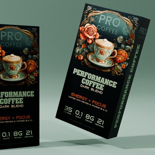 Design Performance Coffee Packaging Design by A2Z ♈︎BRANDING♈︎©