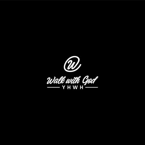 Walk With God Minimalist Luxury Logo for a Modern Faith & Fashion Brand Design by Nothinged