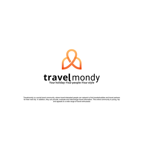 Diseño de vianvamps titulado "Logo concept for Travelmondy"