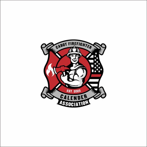 Sexy Firefighter Calendar Design by Zamzami