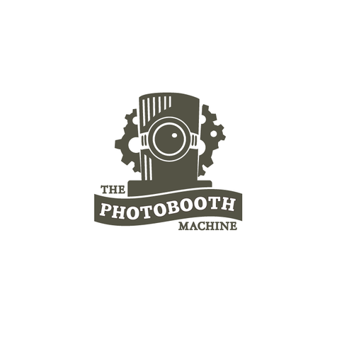 Create a nostalgic, steampuck inspired logo for The Photobooth Machine Design by xkarlohorvatx