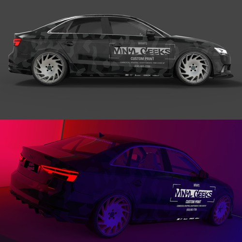 Exotic Car Wrap Design by Andrei Sandu