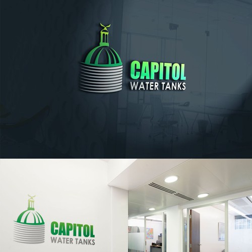 Logo for Water Tank Business Design by ≈ w e r n o ≈