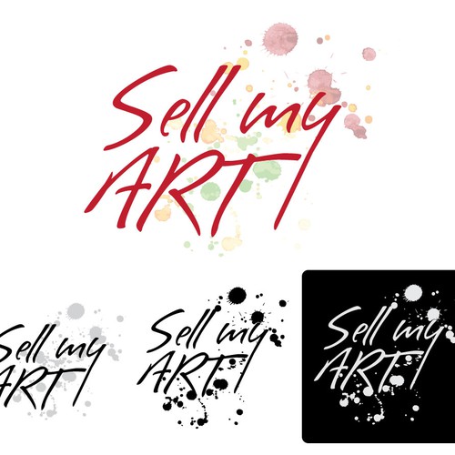 Sell my ART!!! logo design Design by morfeocr