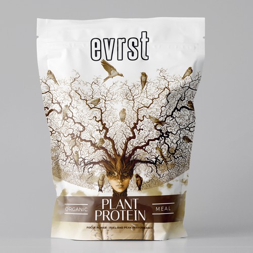 Can you help my plant protein brand come to life? Design by Jena-288