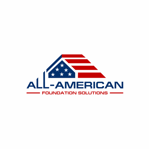 All-American Foundation Solutions Company Logo Design by umaira_99