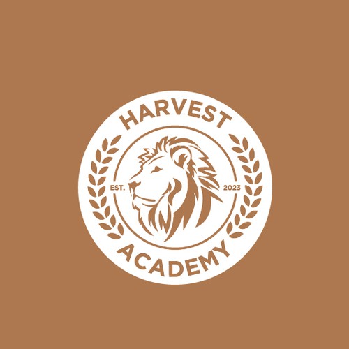 Harvest Academy Lions Mascot Design by |Alex|