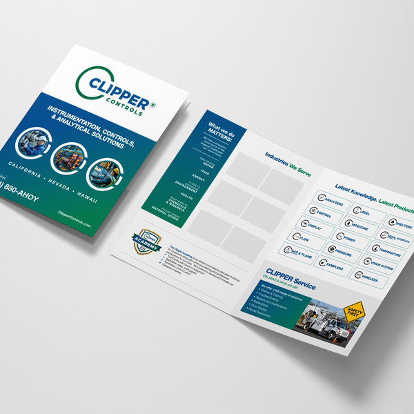 Brochure Design for Clipper Control