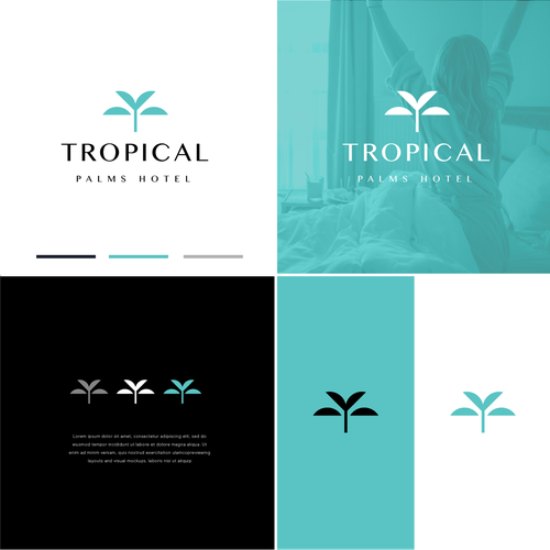 Tropical Palms Hotel Design réalisé par casign