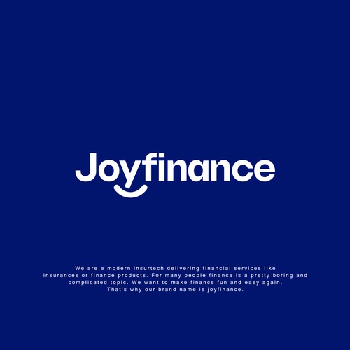 Logo & Styleguide for "Joyfinance" - An insurtech that makes finance fun and easy again Design by M_Studio™