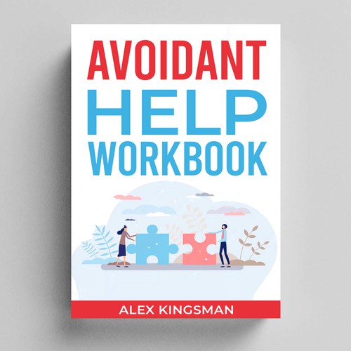 Workbook book cover on Avoidant Attachment Style Design by NoBoundaries