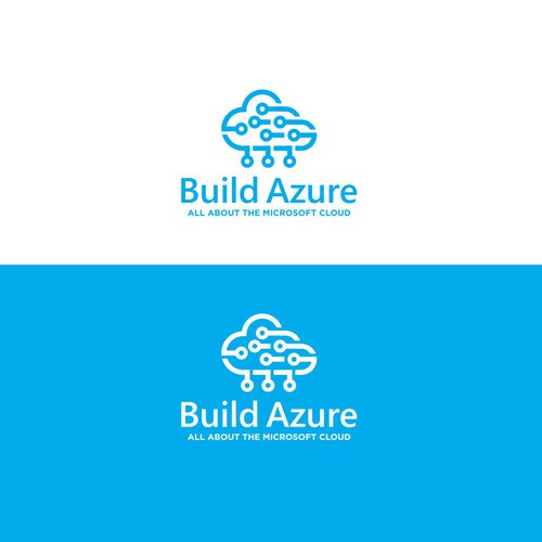 Build Azure website logo and social design Design by Rumah Lebah