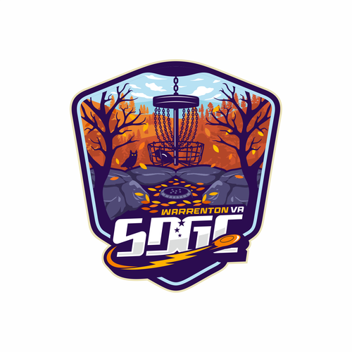 Disc Golf Course Logo Design by Collin Jr