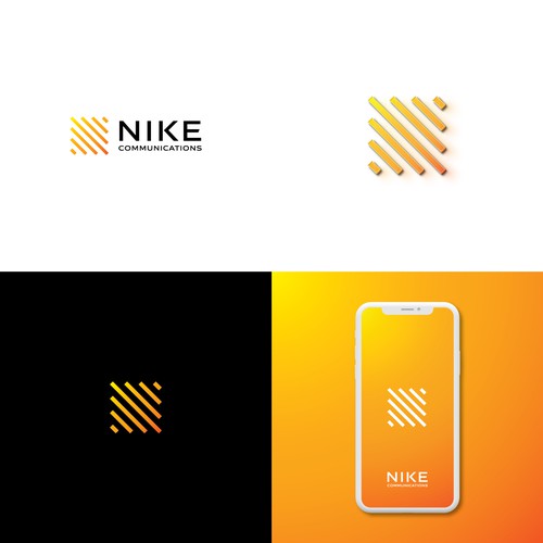 Nike Communications Logo Contest Design by JBN