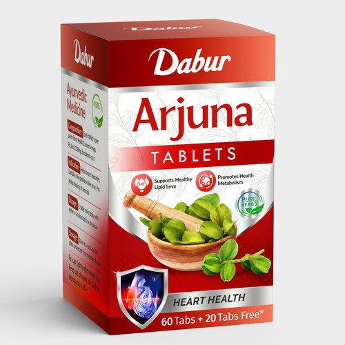 Premiumising Dabur's Pure Herbs range Design by Creative Selection