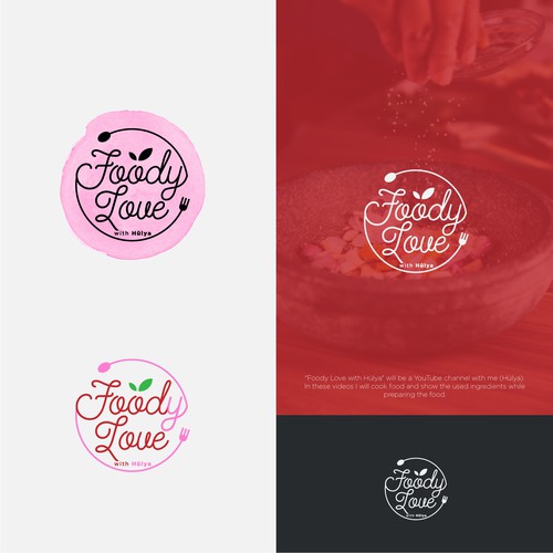 Food logo for a new Youtube Channel (cooking and preparing food) Design by PinkPanda12