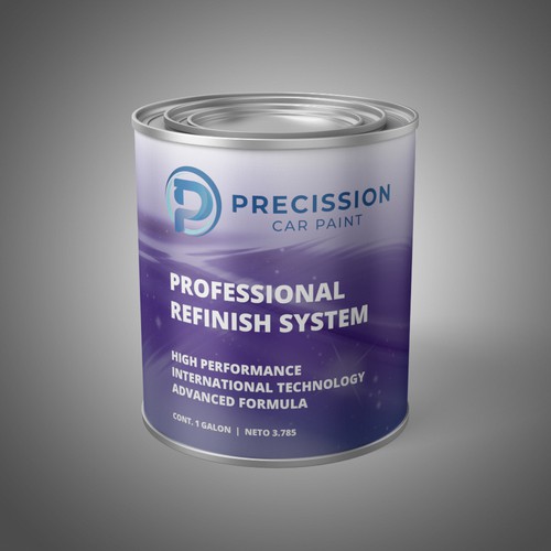 Label for Professional Automotive Refinish Products Design by Pice Wilf