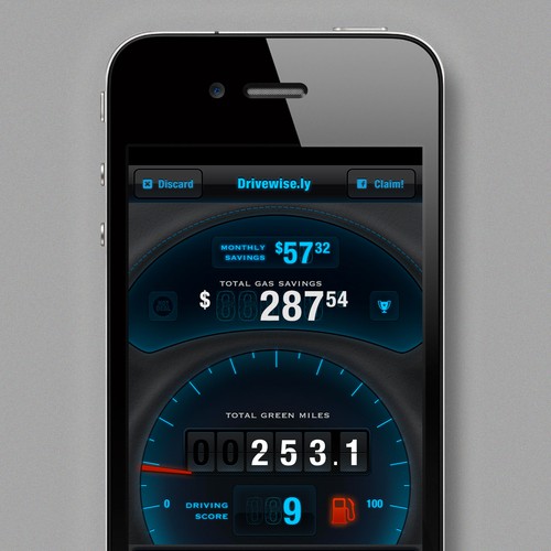 Create a winning mobile app design Design by akawizzard