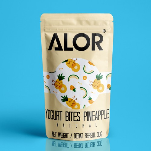 ALOR Yogurt Bites Diseño de Franklin Wold