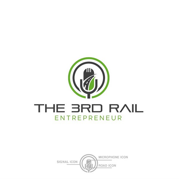 Rail road construction podcast logo