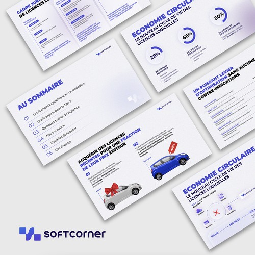 Modern Slide deck Design by NuraMakaronina