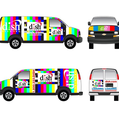 Diseño de V&S 002 ~ REDESIGN THE DISH NETWORK INSTALLATION FLEET de raindogs