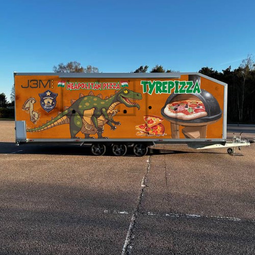 PIZZA trailer - be creative! Design von Windmill Designer™