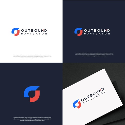 Outbound Navigator Logo Design by pixelamazers
