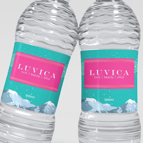 Label design for [beauty mineral water] for women Design by Mamun's_Creation