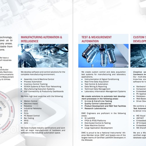 Corporate Brochure - B2B, Technical  デザイン by osm