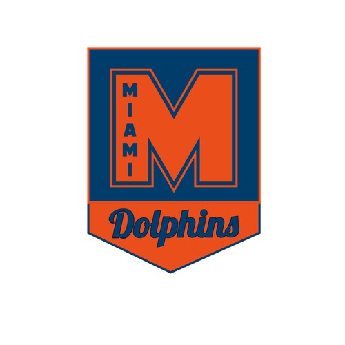 99designs community contest: Help the Miami Dolphins NFL team re-design its logo! Design réalisé par FishDesigns