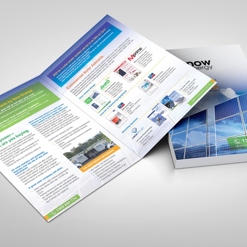 コンペ「Now Energy Consumer Brochure」のデザイン by Hadi (Achiver)さん 