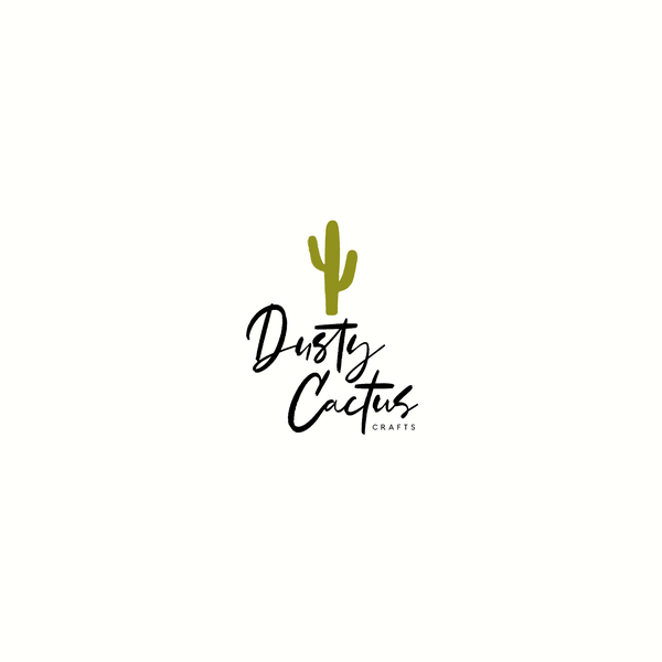 Design by EWMDesigns titled "Logo concept for Dusty Cactus Crafts"