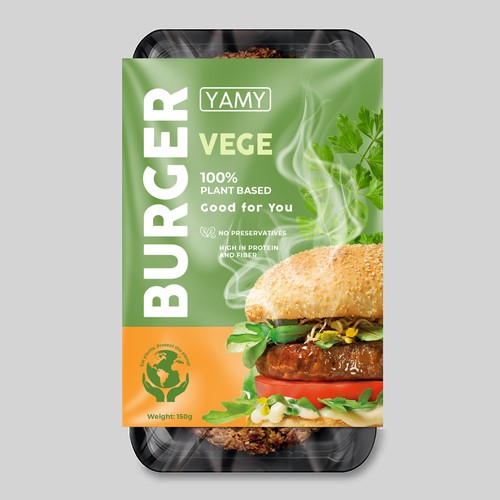 Vege food packaging design Design by Shark1@