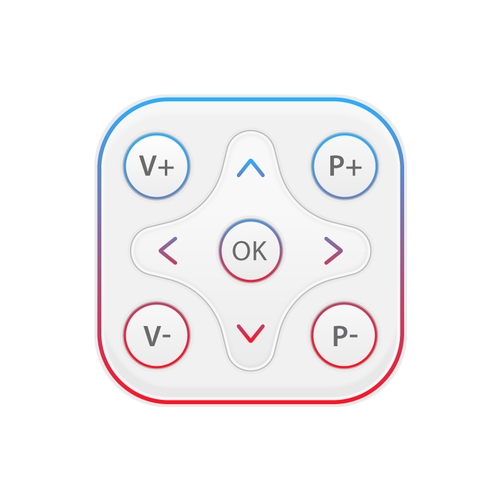 Remote control icon for iOS app Design by MAM2