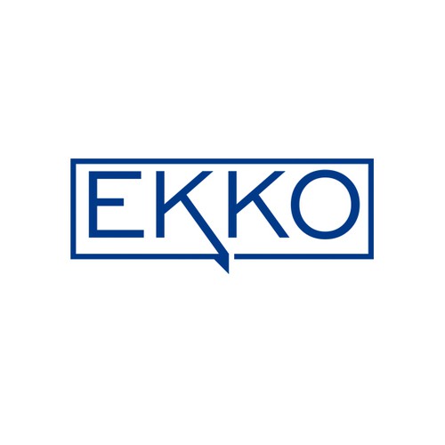 SIMPLE LOGO - ekko Letters then dm after Design by ganess