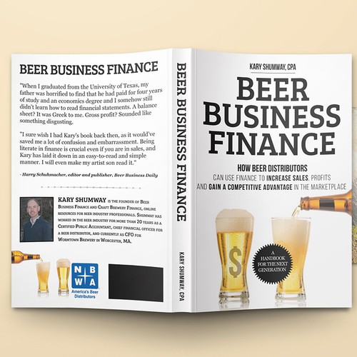 Design an award-winning book cover for the beer business Design by Ciusan