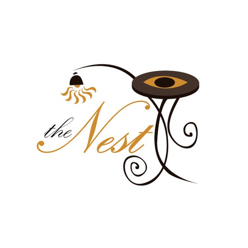 logo for the Nest Design réalisé par A Krikoryan