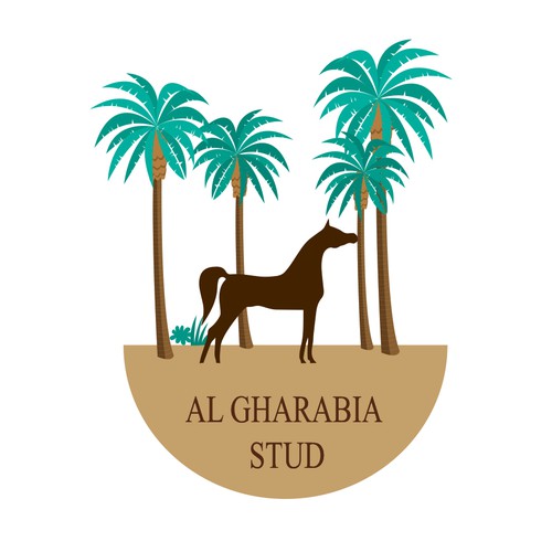 Arabian Horse LOGO Diseño de azzedine talbi