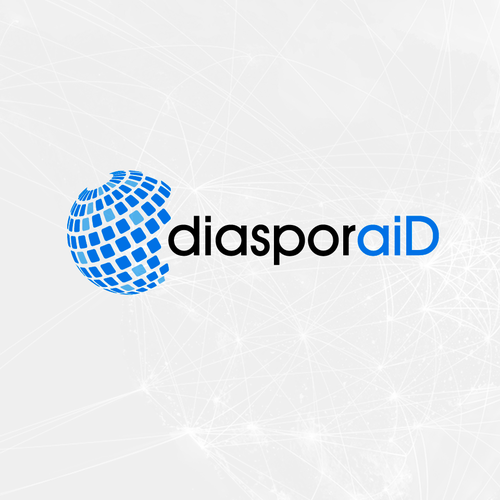 Design a powerful logo for diasporaid, an impact-oriented network/platform for expats Design by Nandox82