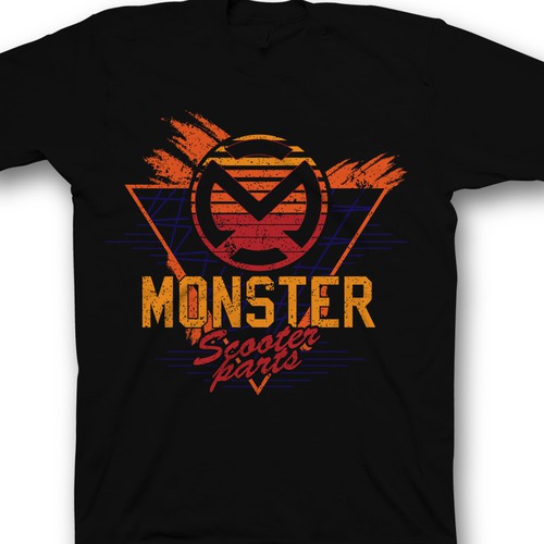 Design di Creative shirt design needed for Monster Scooter Parts di saka.aleksandar