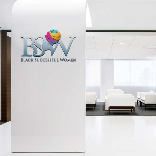 Upscale logo for the successful Black woman who wants to level up personally and professionally Design by deCEE