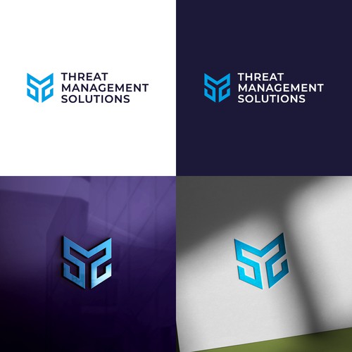 Logo and branding for security consultants managing threat, risk, and crises Design by 3nigma