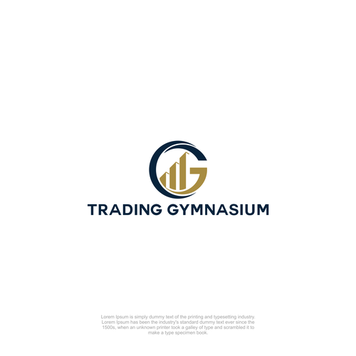 Logo for "Trading Gymnasium" for a stock market company Design by GAM'Design